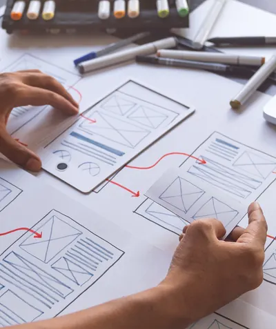 Walker Thomason UX design and prototyping work